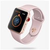 Apyrankė Devia Deluxe 44mm Apple Watch rausvo smėlio spalvos