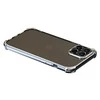 Dėklas Devia Glitter shockproof soft case iPhone 12 Pro Max sidabrinis