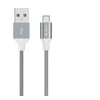 Pilkas Micro USB įkrovimo laidas Devia Pheez Series, 1 m