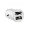 Įkroviklis automobilinis Devia Smart su 2 USB jungtimis (3.1A) baltas