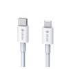 Devia Smart Series PD Cable for Tyep-C to Lightning (MFI) 18W baltas