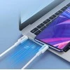 USB laidas Devia Smart PD iš Type-C į Type-C 20V 3.0A 60W baltas