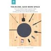 Devia UFO 10in1 HUB wireless charger pilka