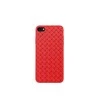 Dėklas Devia Woven Pattern Design Soft Case iPhone SE2 red