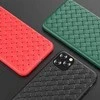 Dėklas Devia Woven Pattern Design Soft Case iPhone 11 Pro juodas