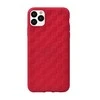 Dėklas Devia Woven2 Pattern Design Soft Case iPhone 11 Pro Max red