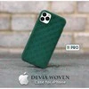 Dėklas Devia Woven2 Pattern Design Soft Case iPhone 11 Pro žalias