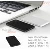 Eloop E30 Mobile Power Bank 5000mAh juodas