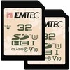 Emtec SDHC 32GB UHS-I U1 V10 Outdoor 2 pcs
