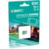 Atminties kortelė Karta Emtec mSD 512GB UHS-I U3 V30 A1 EXPRESS (Switch 2)