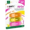 EMTEC USB atmintinė, 32 GB, USB 2.0, 3 vnt. pakuotėje