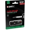 Emtec USB3.2 Spustelėkite Secure B120 512GB