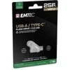 Emtec USB3.2 Type-C dvigubas D280 256GB