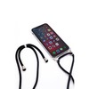 Dėklas Evelatus Samsung A30s Case with rope Juodas Transparent