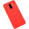 Evelatus Samsung Galaxy A6 Plus 2018 Nano Silikoninis dėklas Soft Touch TPU Raudona