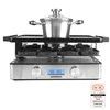 Gastroback 42562 Design Raclette Fondue Advanced Plus Nerūdijantis plienas