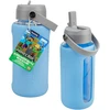 Gertuvė Paladone Minecraft - Glass Vanduo Bottle with Sleeve