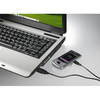 Hama USB-A – microUSB USB laidas 1,4 m juodas (001736100000)