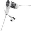 Hama Ausinės Intense In-Ear Mikrofonas Flachbandkabel Weiß