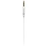 Hama Ausinės Intense In-Ear Mikrofonas Flachbandkabel Weiß