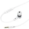 Hama Ausinės Intense In-Ear Mikrofonas Flachbandkabel Weiß