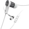 Hama Ausinės Intense In-Ear Mikrofonas Flachbandkabel Weiß