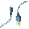 Hama Reflected USB-A - Lightning 1,5 m mėlyna
