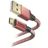 „Hama Ladekabel“ atspindintis USB-A – „Micro-USB“, 1,5 m nailono puvinys – skaitmeninis