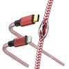Hama Reflected USB-C - Lightning 1,5m, raudonas
