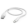 Hama USB-A - USB-C, 1,5m balta