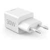 Hama mini 30W PD/QC 1x USB-C, 1x USB-A balta