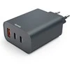 HAMA Įkroviklis SIECIOWA ECOSENTIAL 65W PD 2X USB-C, 1X USB-A, ANTRACYT