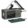 Hawk HWRDI410GN Radio Solar Dynamo With Flashlight