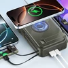 Hawk HWRDI440GN Radio Solar Dynamo With Powerbank, Juodas