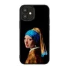 „iKins“ dėklas, skirtas „Apple iPhone 12 mini girl“ su perlų auskaru