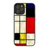 Dėklas iKins case for Apple iPhone 12 Pro Max mondrian juodas