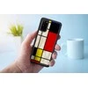 Dėklas iKins case for Samsung Galaxy S20 mondrian juodas