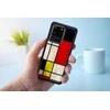 Dėklas iKins case for Samsung Galaxy S20 Ultra mondrian juodas