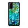 Dėklas iKins case for Samsung Galaxy S20 water lilies juodas