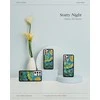 Dėklas iKins case for Samsung Galaxy S21+ starry night juodas