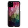 Ikins Telefono dėklas iPhone 11 Pro Max, juodas, „Vanduo Flower“