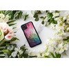 Ikins Telefono dėklas iPhone 11 Pro Max, juodas, „Vanduo Flower“