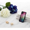 Ikins Telefono dėklas iPhone 11 Pro Max, juodas, „Vanduo Flower“