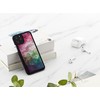 Ikins Juodas telefono dėklas iPhone 11 Pro su gėlių raštu