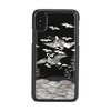 Juodas iPhone XS/S telefono dėklas iKins Crane