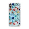 „iKins“ išmaniojo telefono dėklas iPhone XS/S, baltas, su akmenukais