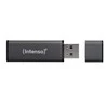 Intenso AluLine USB atmintinė 32GB Doppelpack 2x32GB - 32 GB USB atmintinė USB A tipo 2.0 antracito spalvos, Sidabrinė