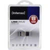 STICK 8GB USB 2.0 Intenso 3500460 Micro Line Juodas
