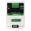 3P - KAINOS PRODUKTAI INTENSO USB atmintukas 8GB Žalias Raktų pakabukas LED Šviesa Medžiaga Skaidrus Plastikas Hi Speed USB 2.0 15 gramų