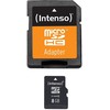 Atminties kortelė Intenso 3403460 – 8 GB – SDHC – 4 klasė – 21 MB/s – 5 MB/s – Atsparus dulkėms, Atsparus įbrėžimams